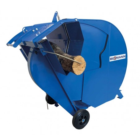 Scie circulaire à bûches électrique Bexmann 600 220V Scie circulaire à bûches électrique Bexmann 600 220V