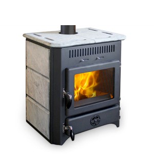 Poêle à bois Thermovulkan 20 Kw - Avec bouilleur
