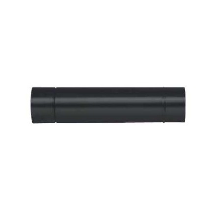Tuyau fumée 120 mm noir 1m